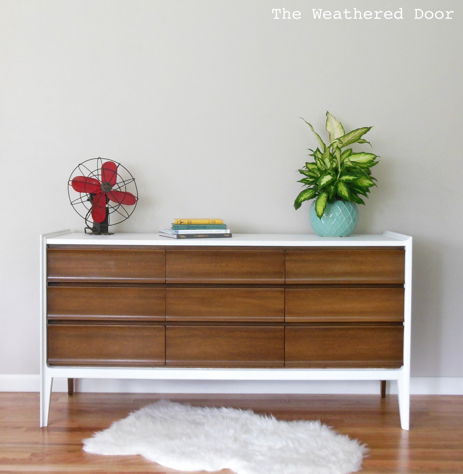 White walnut sale dresser